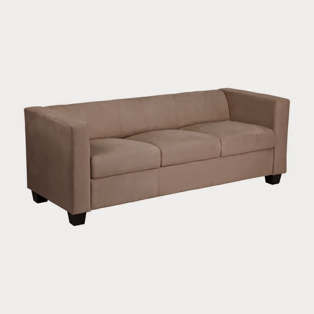 Flash Furniture Prestige Series Light Brown Microfiber Sofa [YH9013